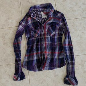 🧡 (2/$25) Garage Plaid Button Down Shirt
